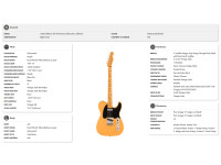 Fender 75th Anniversary Vintera Road Worn®1951 Telecaster Maple Fingerboard Butterscotch Blonde Fender 75th Anniversary Vintera Road Worn®1951 Telecaster Maple Fingerboard Butterscotch Blonde